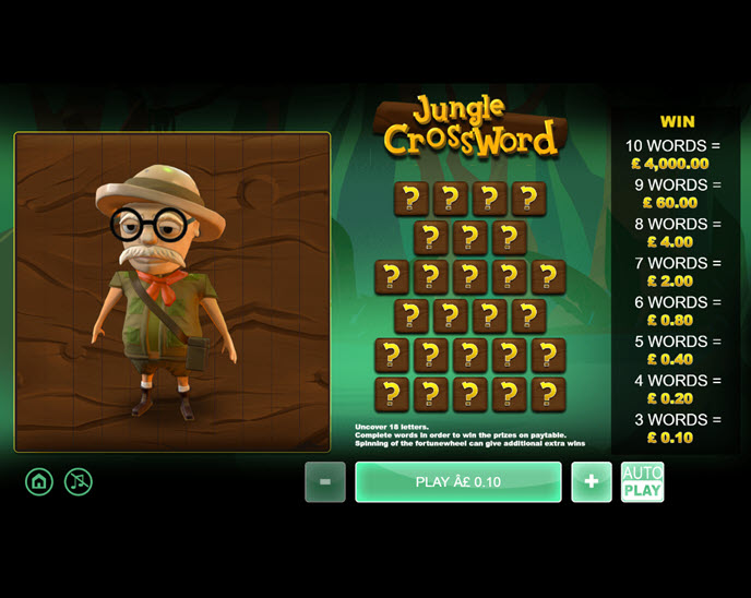 jungle crossword