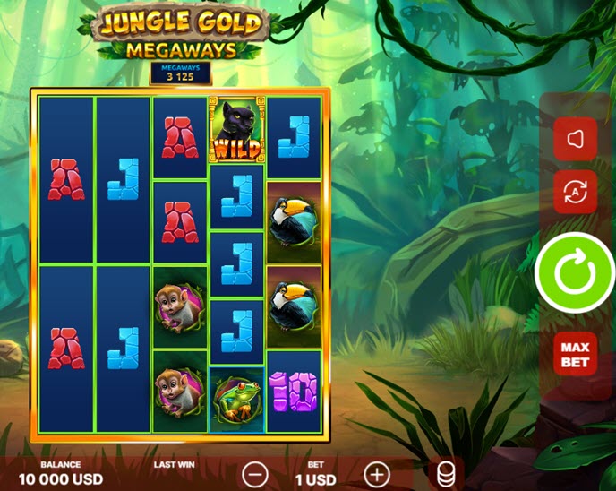 jungle gold megaways