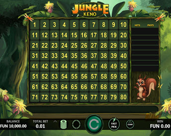 jungle keno