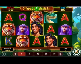 Jungle Wealth Hold And Win