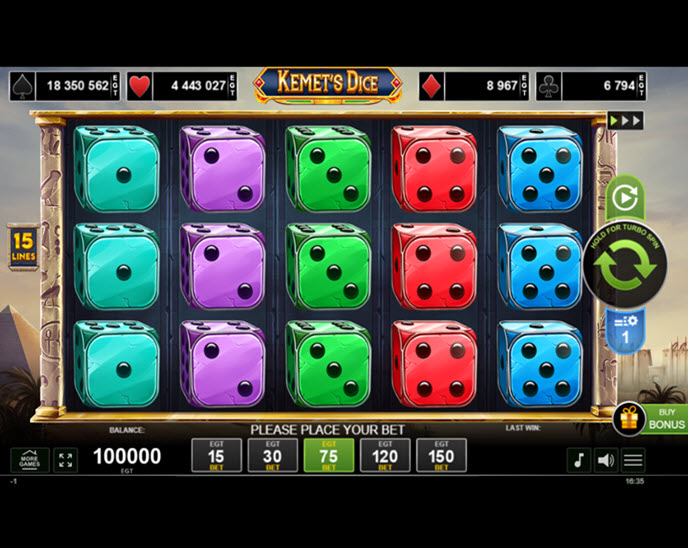 kemet’s dice