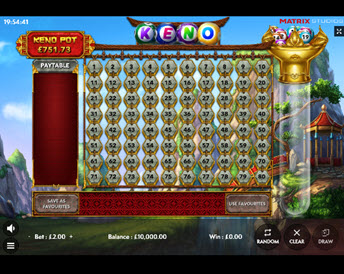 keno (matrix studios)