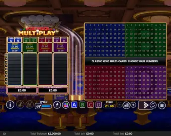 Keno Multiplay