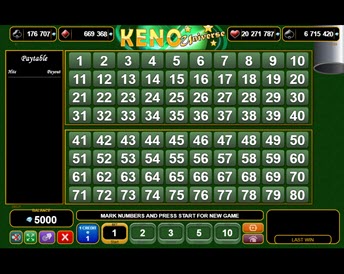 keno universe