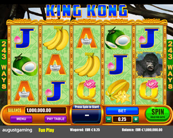 king kong (august gaming)