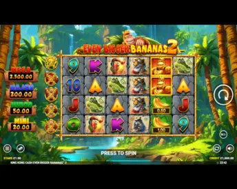 King Kong Cash Even Bigger Bananas 2