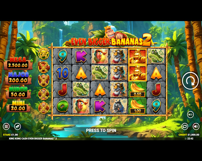 king kong cash even bigger bananas 2