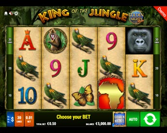king of the jungle golden nights