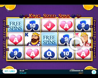 king sized spins