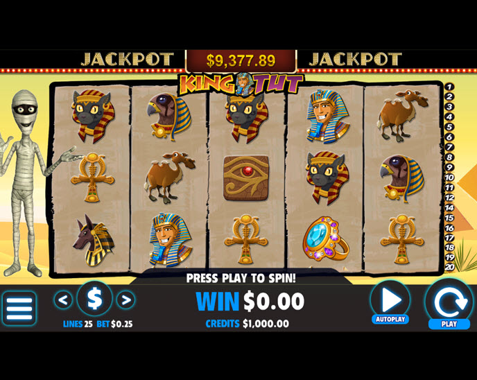king tut (jackpot software)