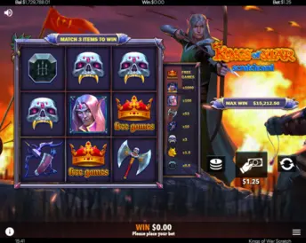 Kings of War Scratch Card