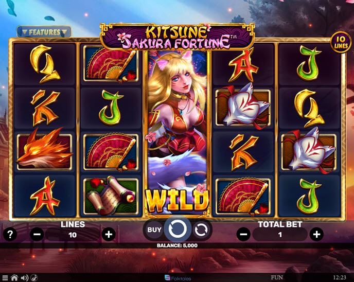 kitsune sakura fortune