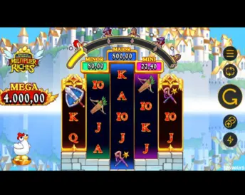 Knights of the Golden Egg Multiplier Riches