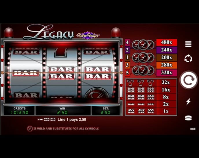 legacy retro roller