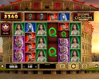 legends of the colosseum megaways