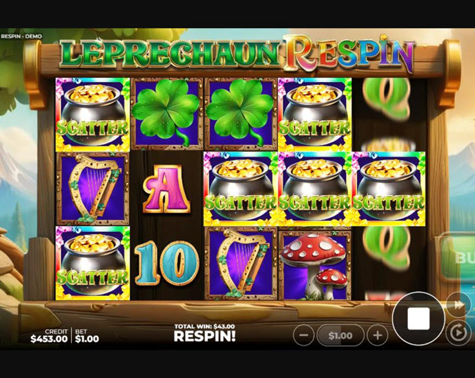 leprechaun respin (holle games)