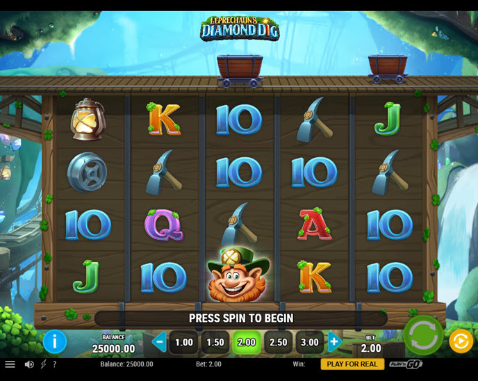 leprechaun’s diamond dig
