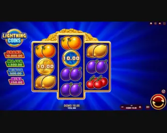 Lightning Coins Hold and Spin