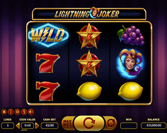 lightning joker