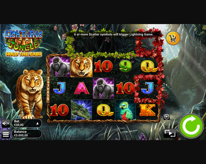 lightning jungle