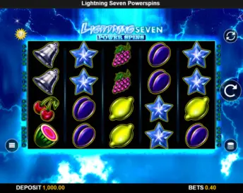 lightning seven power spins