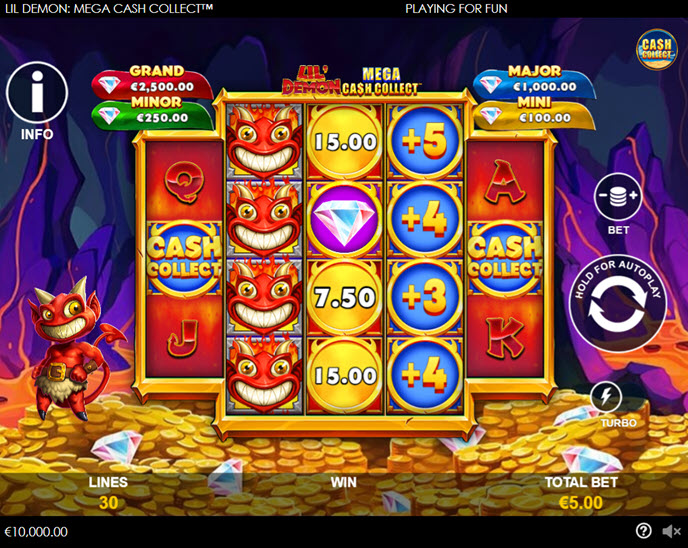 lil’ demon mega cash collect