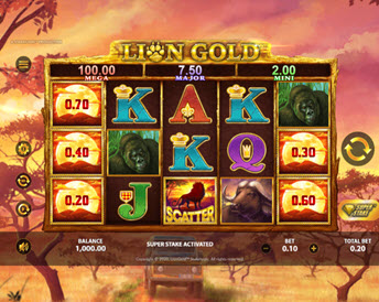 lion gold super stake edition