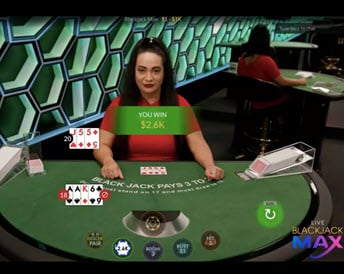 live blackjack max live