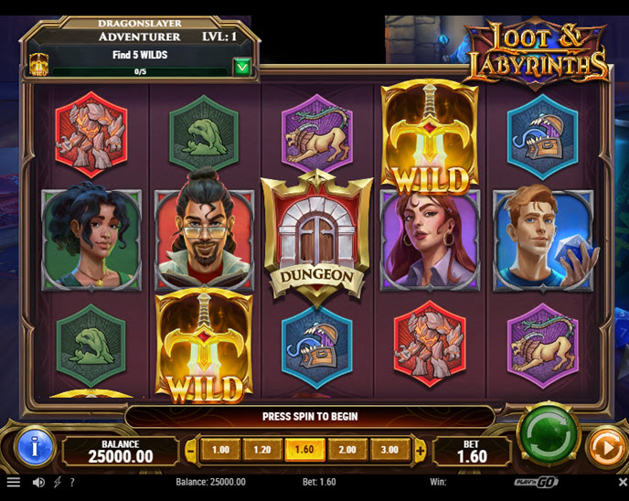 loot & labyrinths