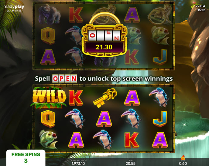 lost in the wild with reel bingo