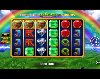 luck o’ the irish big bonus