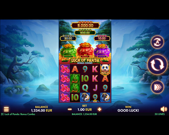 luck of panda bonus combo