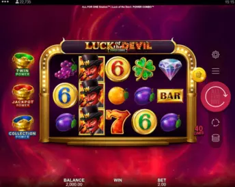 Luck of the Devil: Power Combo