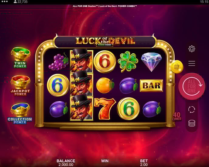 luck of the devil: power combo