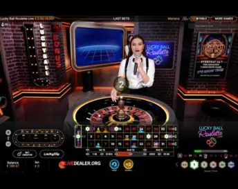Lucky Ball Roulette Live