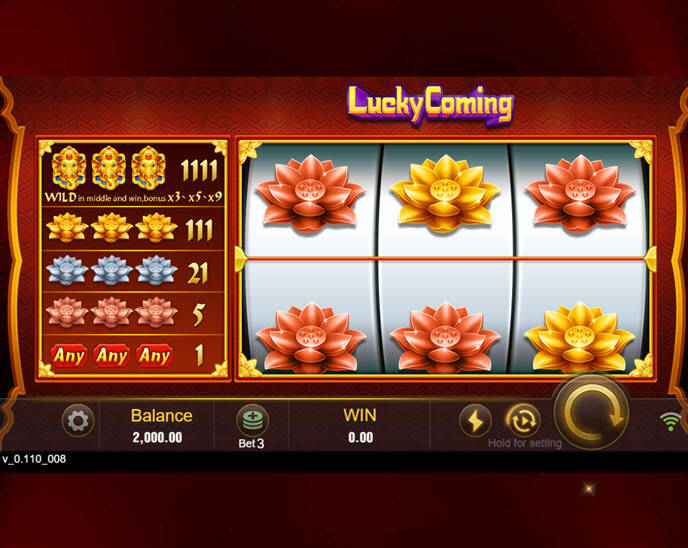 lucky coming