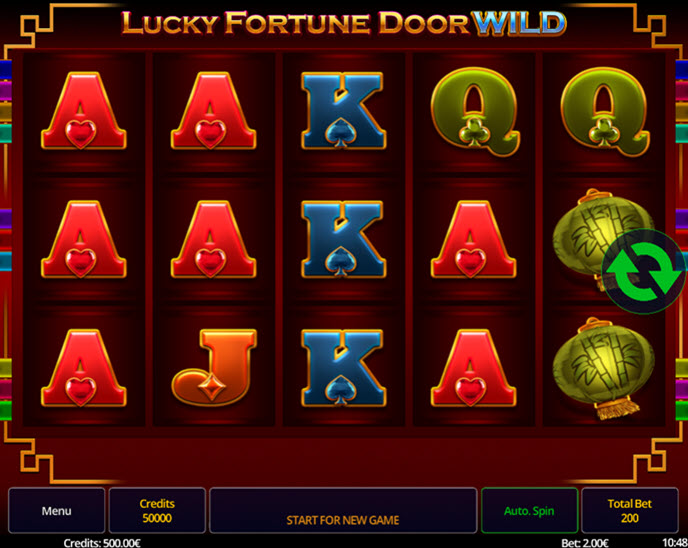 lucky fortune door wild