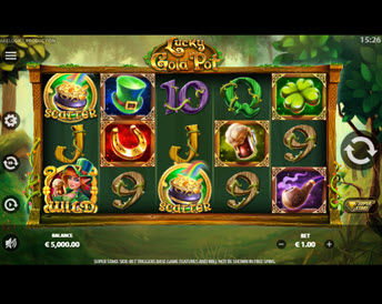 lucky gold pot