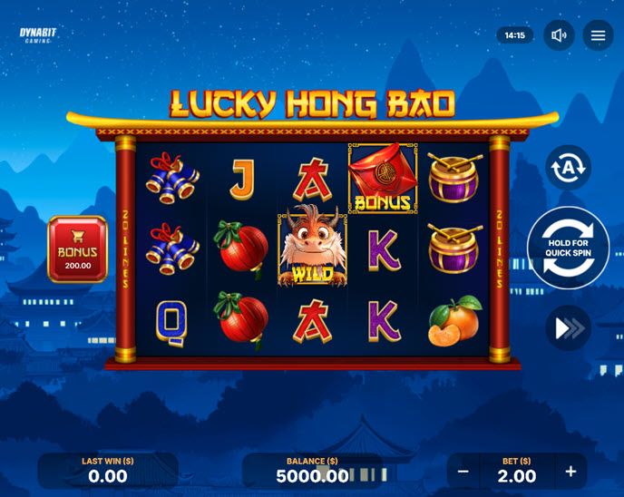 lucky hong bao