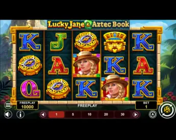 Lucky Jane and Aztec Book