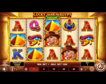 Lucky Jane in Egypt Fortune