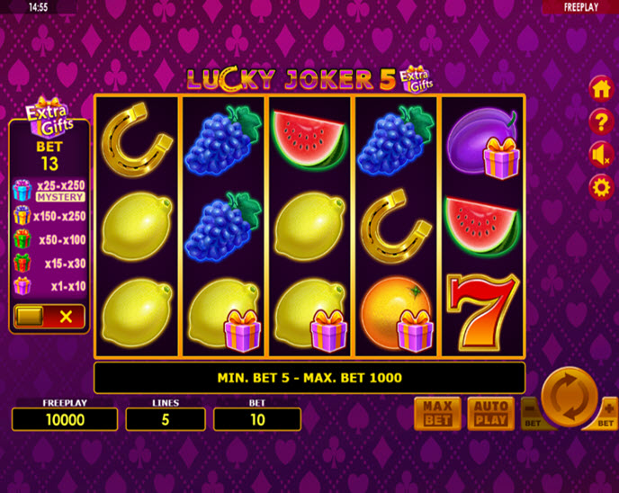 lucky joker 5 extra gifts