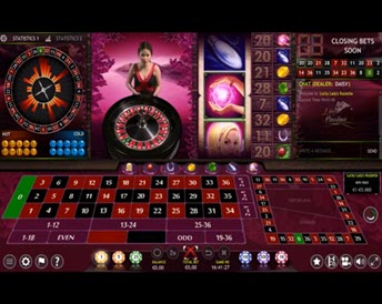 lucky lady’s roulette