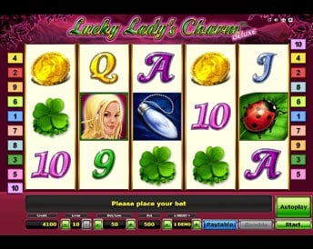 lucky lady’s charm deluxe