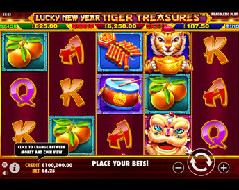 lucky new year – tiger treasures