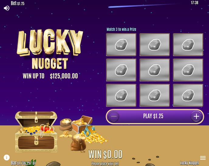lucky nugget (flipluck)