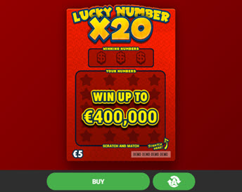 lucky number x20