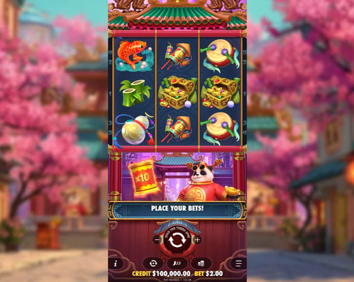 lucky panda (fat panda)