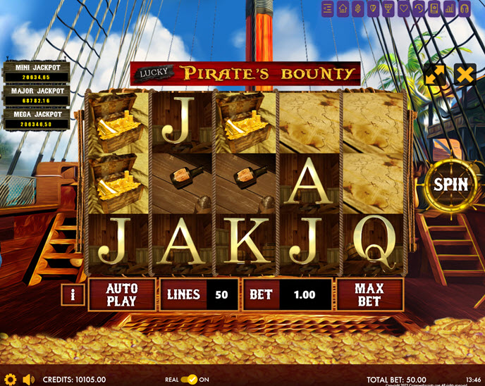 lucky pirate’s bounty