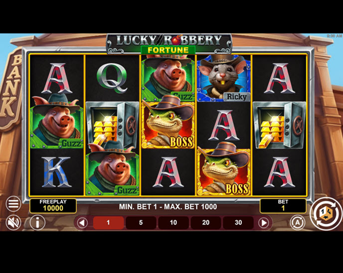 lucky robbery fortune